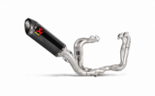 Akrapovic Evolution Line Carbon Compleet Uitlaatsysteem zonder E-keur Aprilia Tuono V4 2017 > 2020